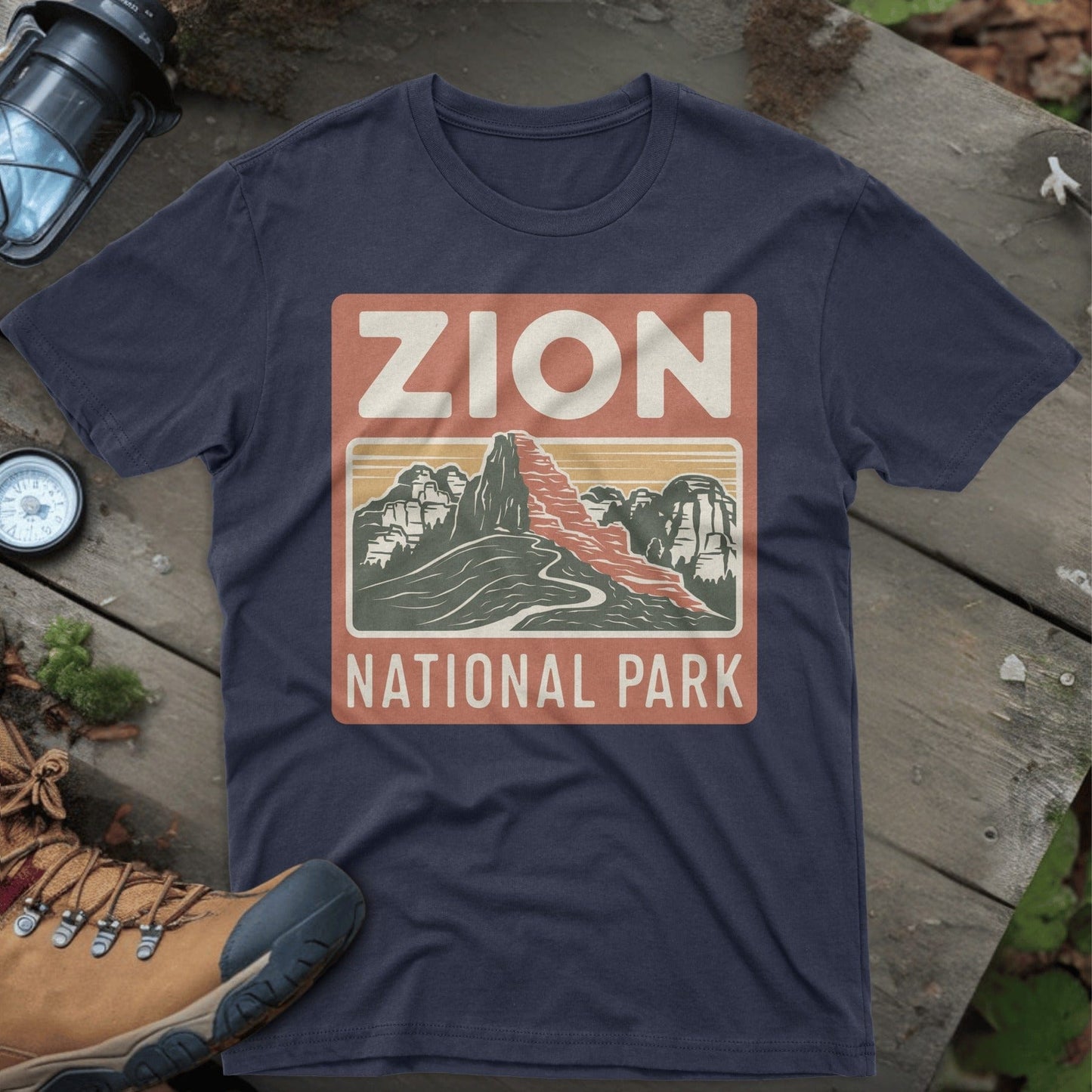 Zion National Park Scenic Graphic T-Shirt product