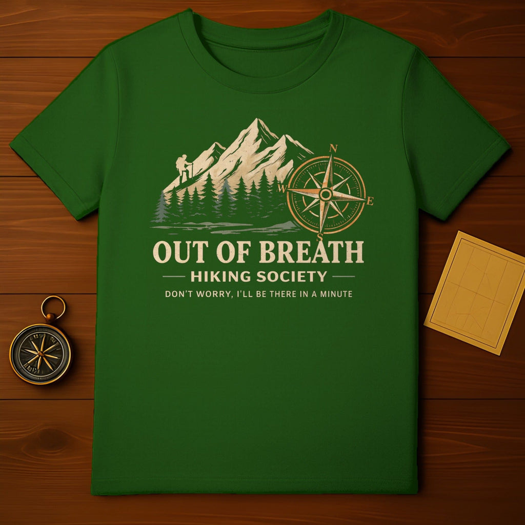 Out of Breath Hiking Society Graphic Shirt