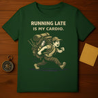 Running Late Is My Cardio Hiking Backpack Graphic Tee