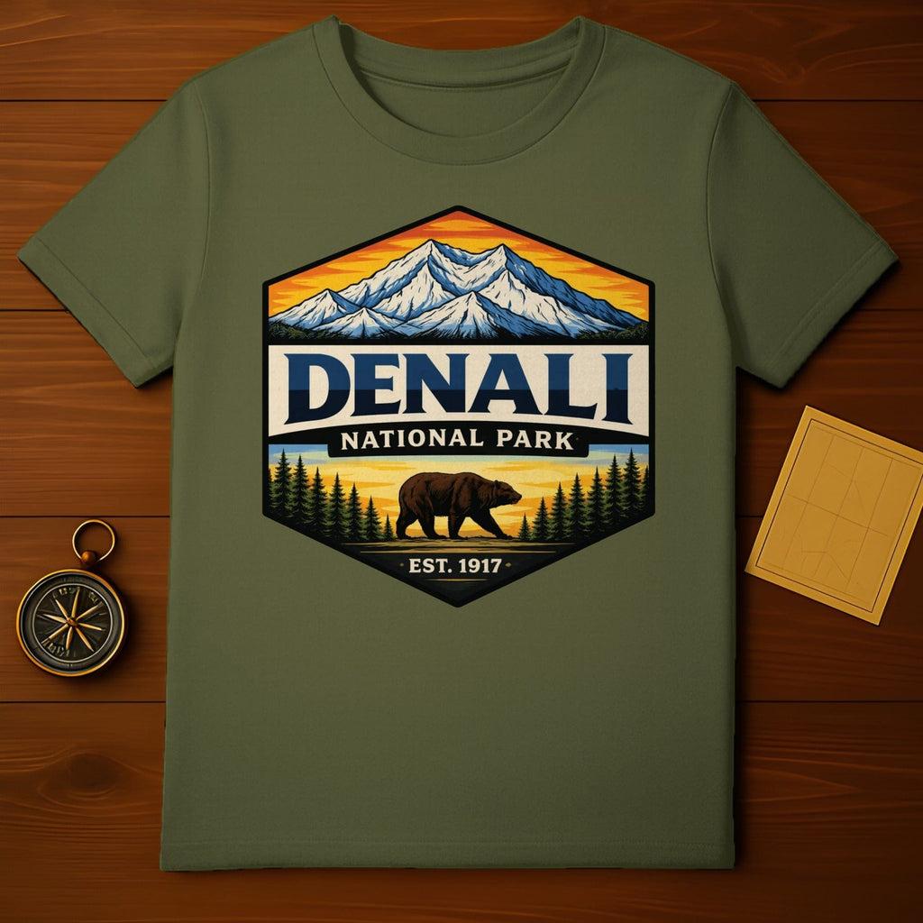 Denali National Park Est. 1917 Graphic T-shirt