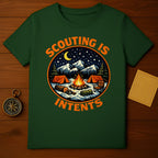 Scouting Is Intents Camping T-Shirt Adventure Lover
