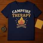Outdoor Adventure Campfire Therapy Graphic T-shirt product type