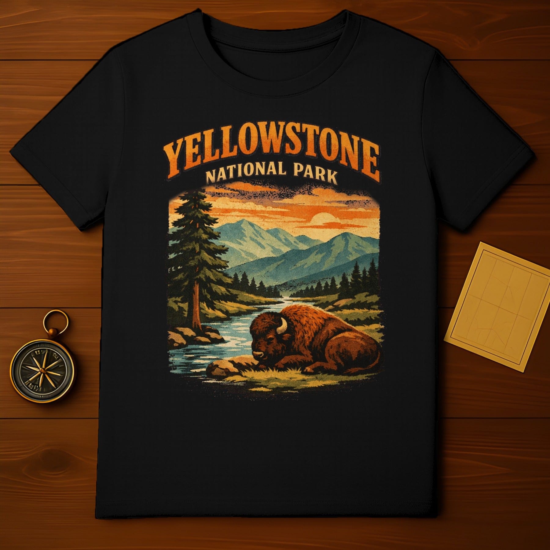Yellowstone National Park Graphic T-Shirt