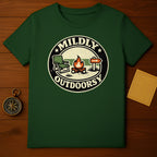 Mildly Outdoorsy Camping Design T-Shirt