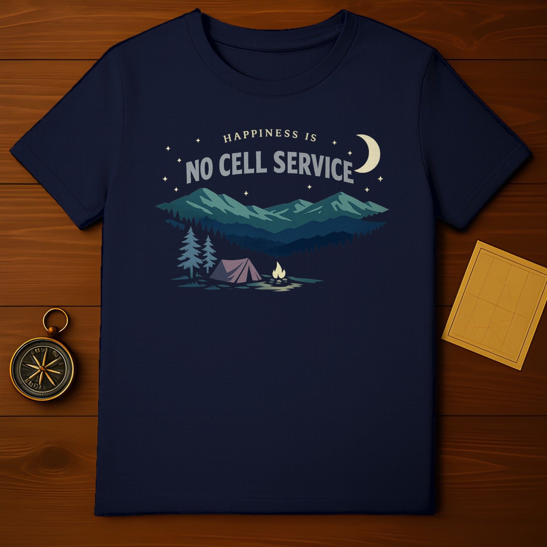 Happiness is No Cell Service product type