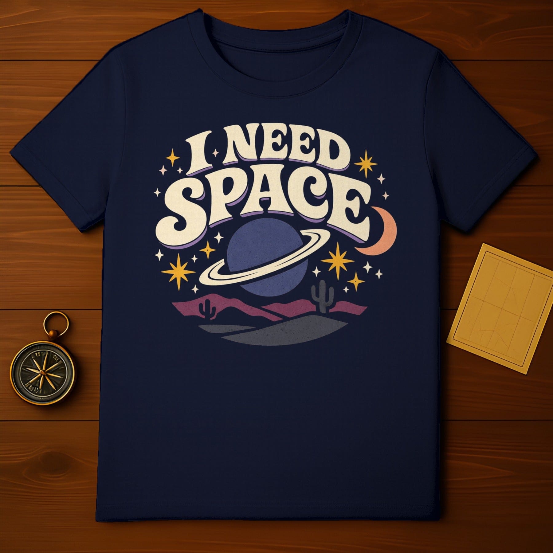 I NEED SPACE Retro Cosmic Desert Graphic product type
I Need Space
Retro Space
Cosmic Desert
Planet Stars
Moon Cactus
Vintage Graphic
Celestial Art
Astronomy Design
Night Sky Scene
Desert Landscape
Unique Aesthetic
Space Themed
Saturn Rings
Boho Celestial
Indie Space
Dark Blue Print
Artistic Graphic
SciFi Vibes
Planet Moon Stars
Retro Futurism
