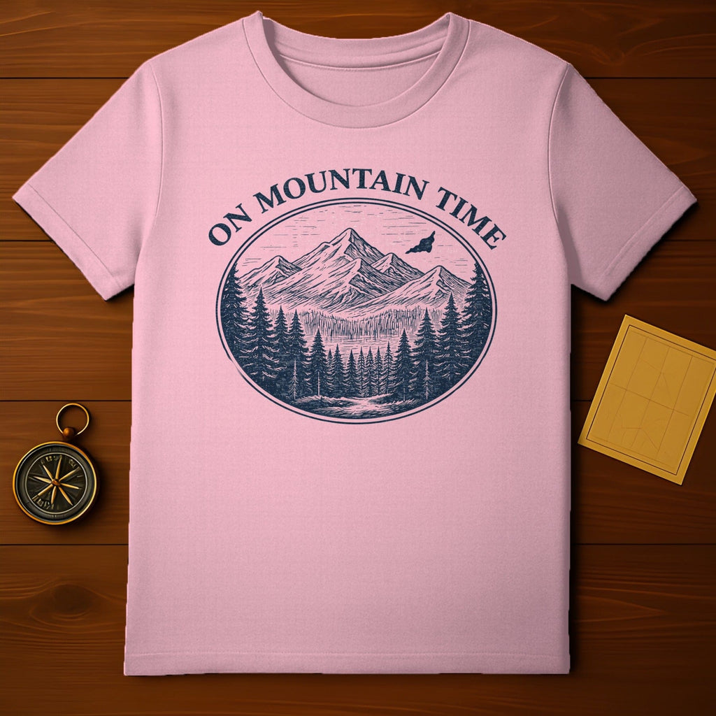 On Mountain Time Relaxed Fit Casual Adventure Tee