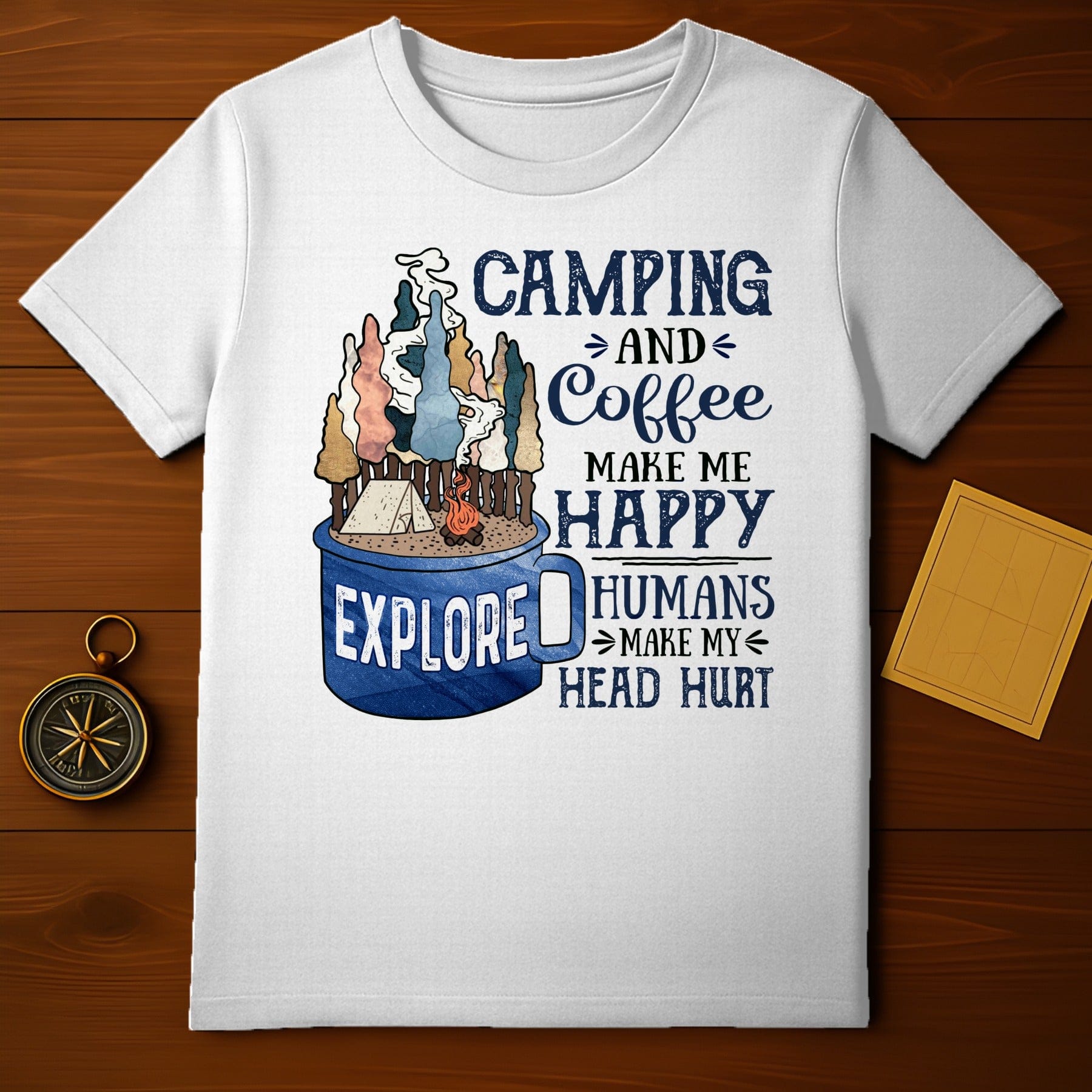 Camping & Coffee T-Shirt
