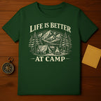 Life is Better at Camp Graphic T-Shirt