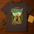 Canada National Parks Bear Hiking Adventure product type
Canada National Parks, Bear Backpack, Lake Mountains, Pine Trees, Outdoor Adventure, Hiking Camping, Nature Explore, Wildlife Scene, Travel Souvenir, Vintage Style, Forest Wilderness, Mountain Landscape, Moon Reflection, Canadian Scenery, Animal Graphic, Adventure Seeker, Grizzly Bear, Evergreen Forest, Retro Design, Scenic View