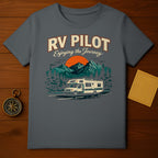 RV Pilot Enjoying The Journey Graphic Tee