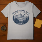 On Mountain Time Graphic Tee Casual Shirt