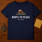 Roots To Peaks Mountain Sun Graphic Est 2025 product type