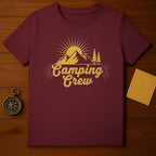 Camping Crew Graphic Tee for Outdoor Enthusiasts