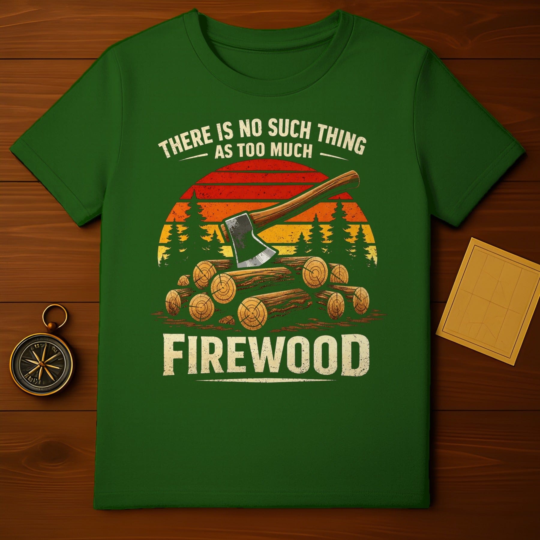 There Is No Such Thing As Too Much Firewood T-Shirt