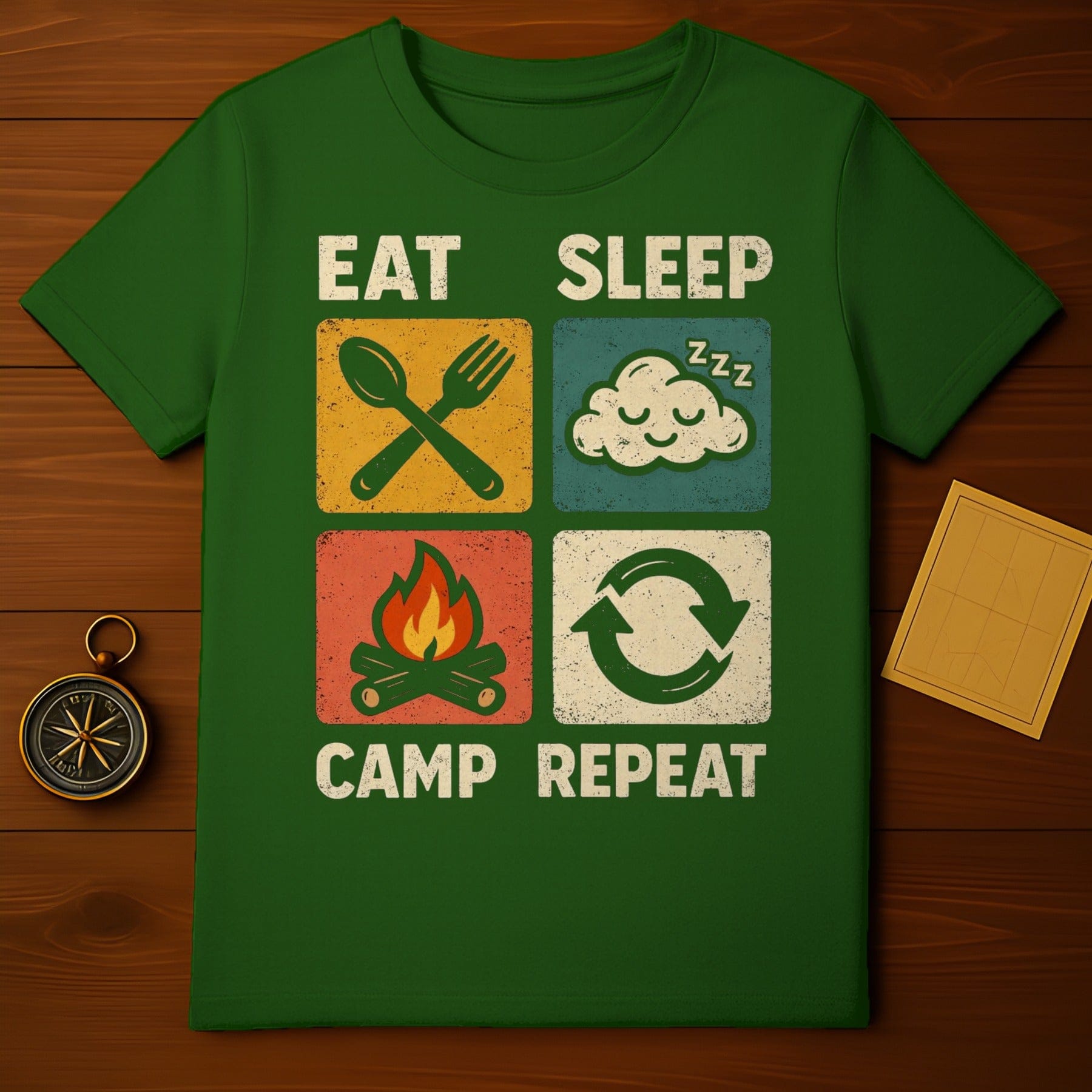 EAT SLEEP CAMP REPEAT Outdoor Adventure product type