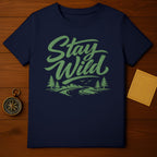 Stay Wild Adventure Graphic T-shirt Ideal Outdoor Tee