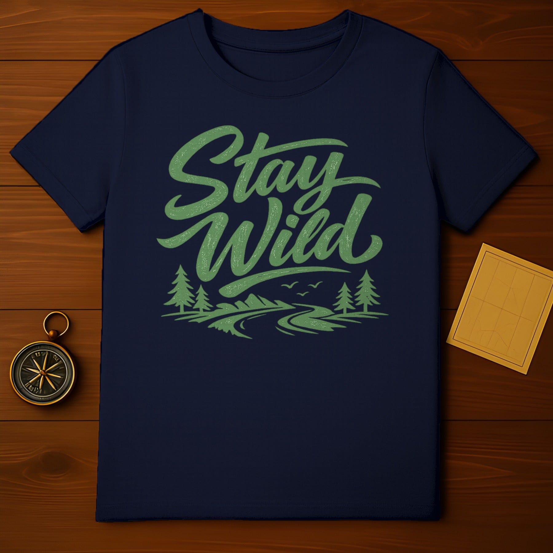 Stay Wild Adventure Graphic T-shirt Ideal Outdoor Tee