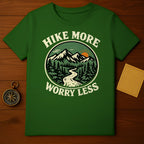Hike More Worry Less Mountain Adventure Product