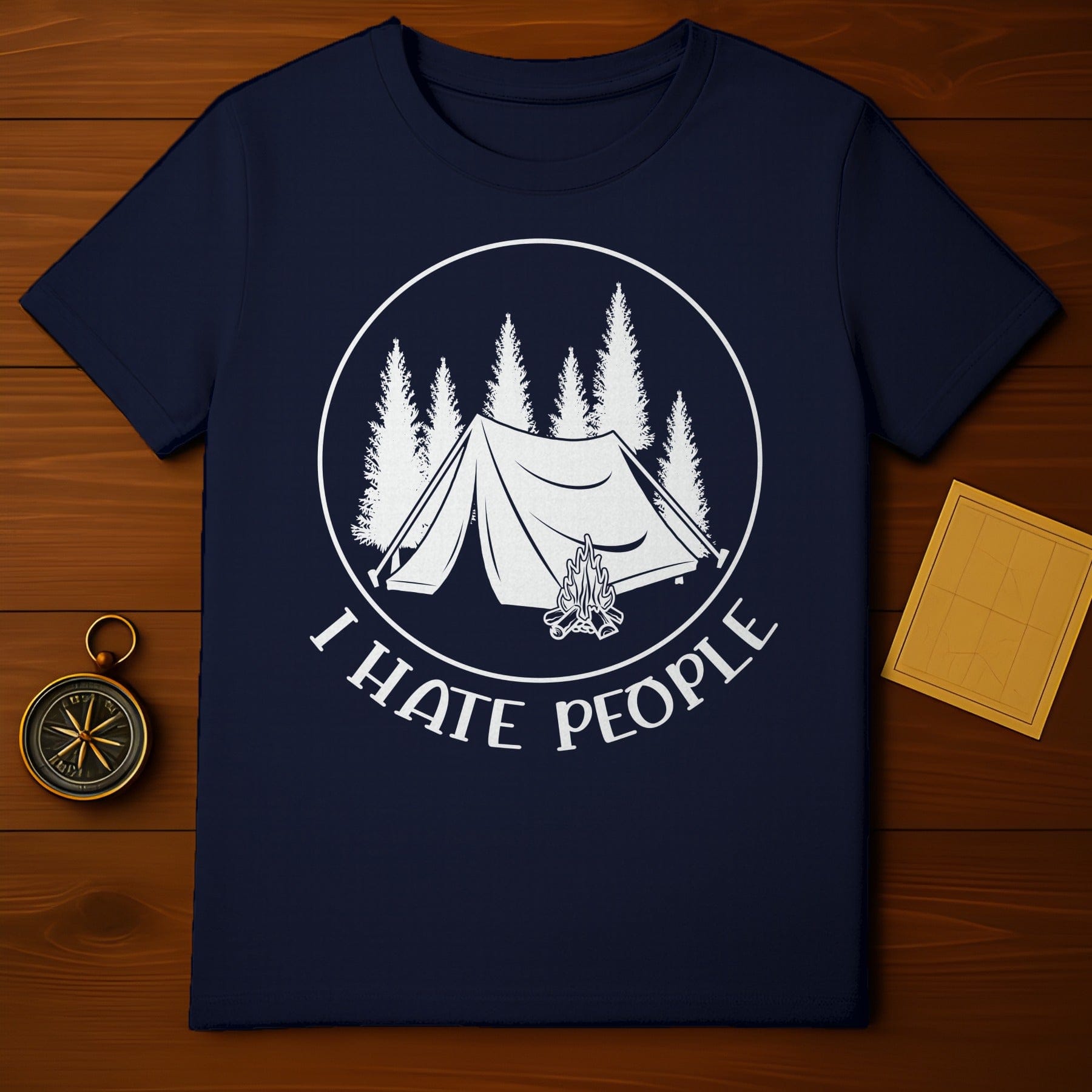 I Hate People Camping T-Shirt