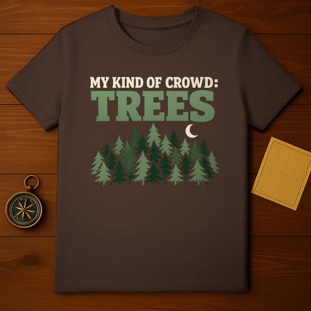MY KIND OF CROWD: TREES Forest Nature Moon Tee product type