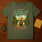 CANADA National Parks Bear Lake Mountains Trees product type
Canada
National Parks
Bear
Mountain
Lake
Trees
Forest
Nature
Adventure
Hiking
Wildlife
Retro
Vintage
Travel
Outdoors
Graphic tee
Scenery
Exploration
Camping
Wilderness
