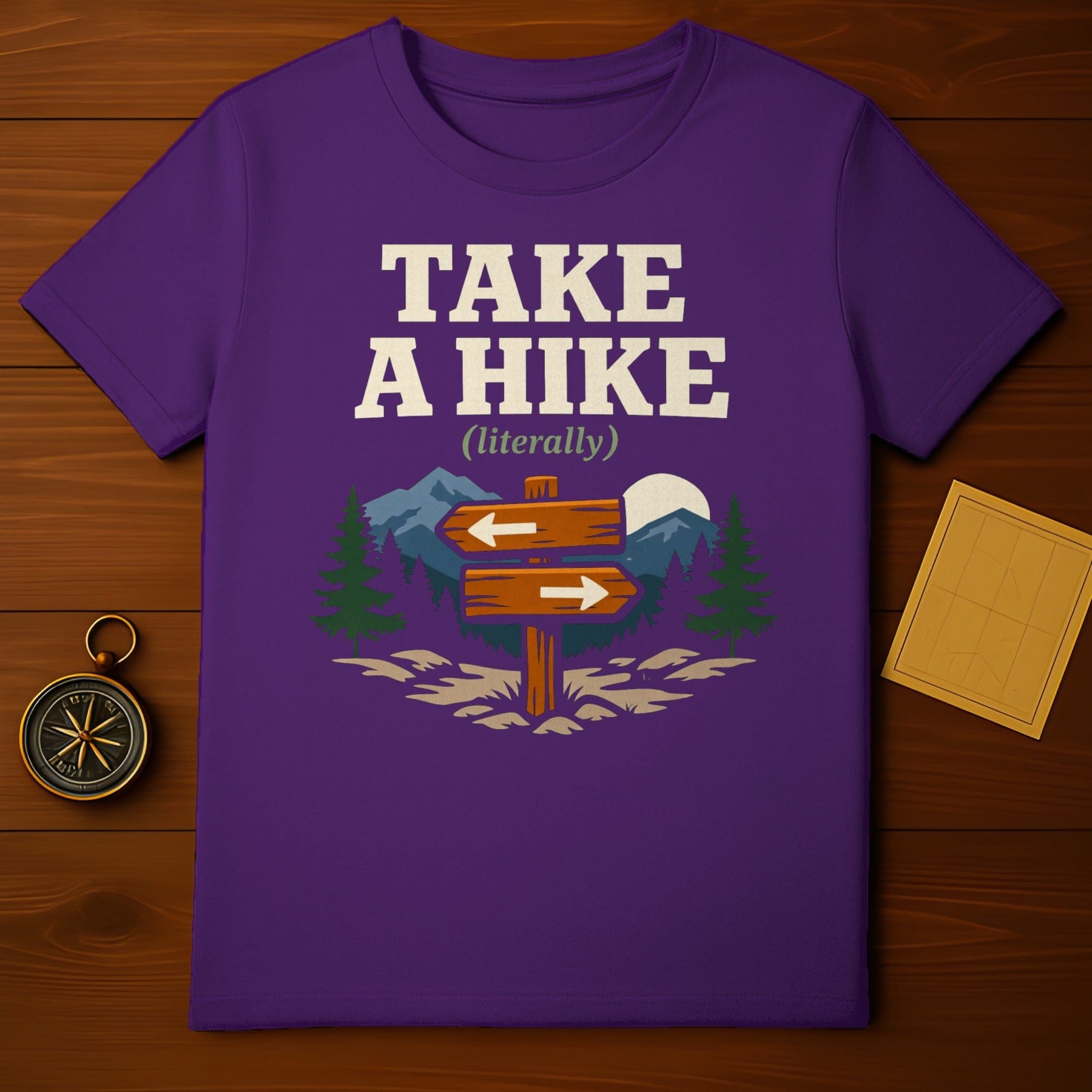 TAKE A HIKE (literally) Mountain Signpost Adventure product type