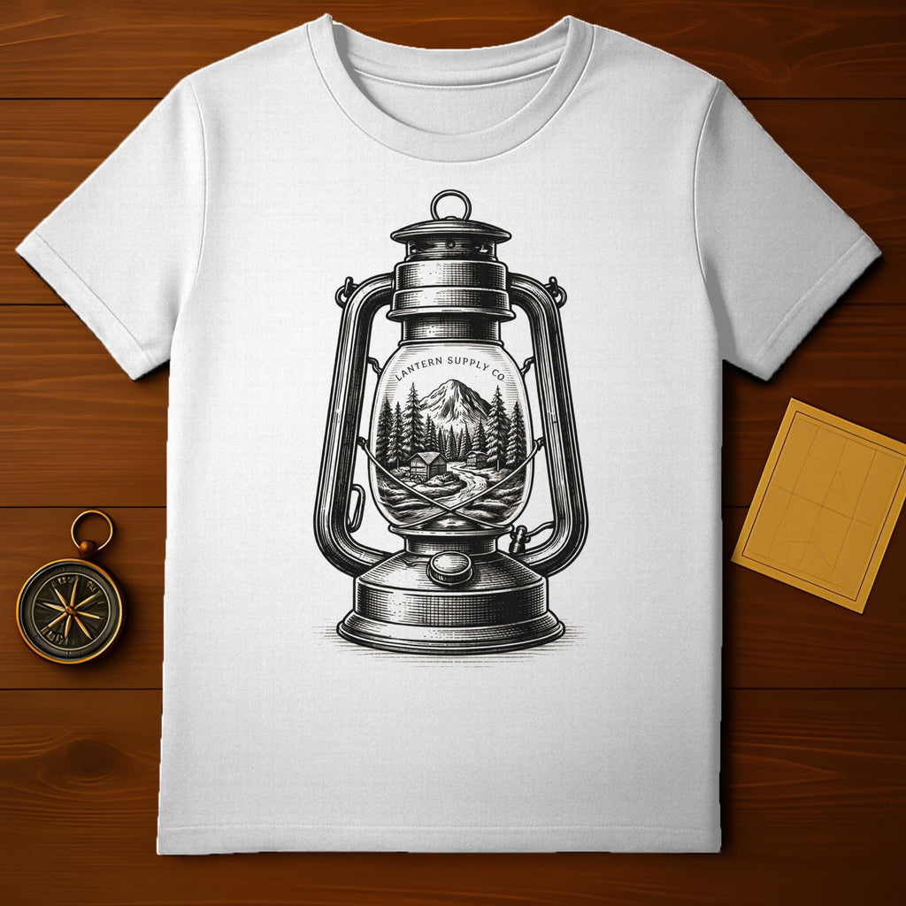 Vintage Lantern Supply Co Graphic Tee Shirt