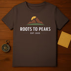 Roots To Peaks Mountain Adventure Est 2025 product type
T-shirt
Roots To Peaks
Mountain Tee
Adventure Apparel
Outdoor Clothing
Nature Design
Hiking Shirt
Camping Gear
Travel Inspired
Brown Shirt
Sun Graphic
Sunrise Motif
Graphic Tee
Explorer Style
Peak Design
Landscape Art
Est 2025
Earth Tone
Outdoorsy
Casual Wear