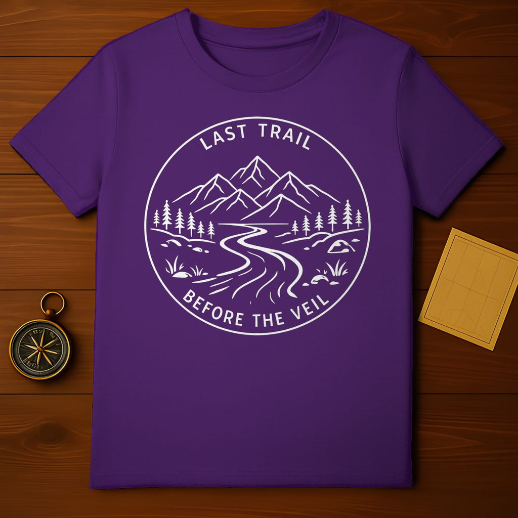 Last Trail Before The Veil Adventure Themed T-shirt