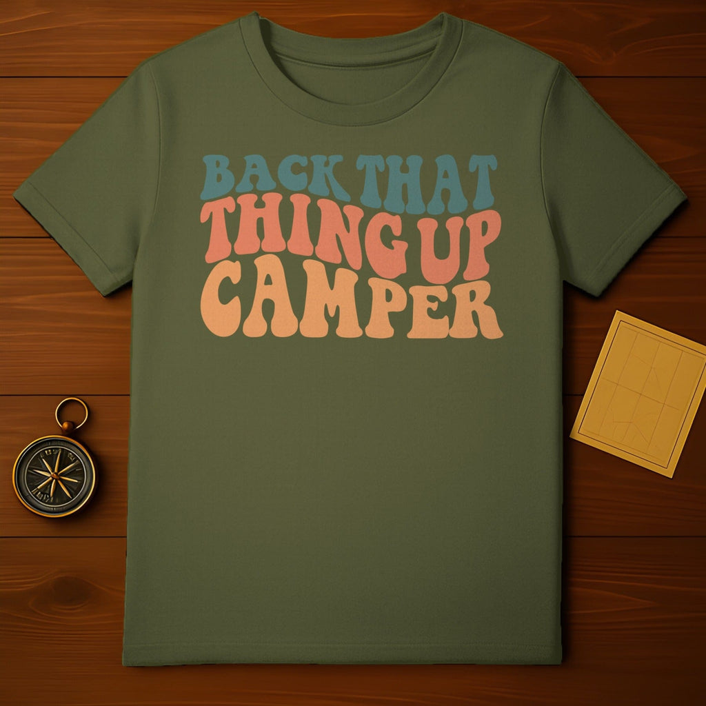 Back That Thing Up Camper Graphic T-shirt