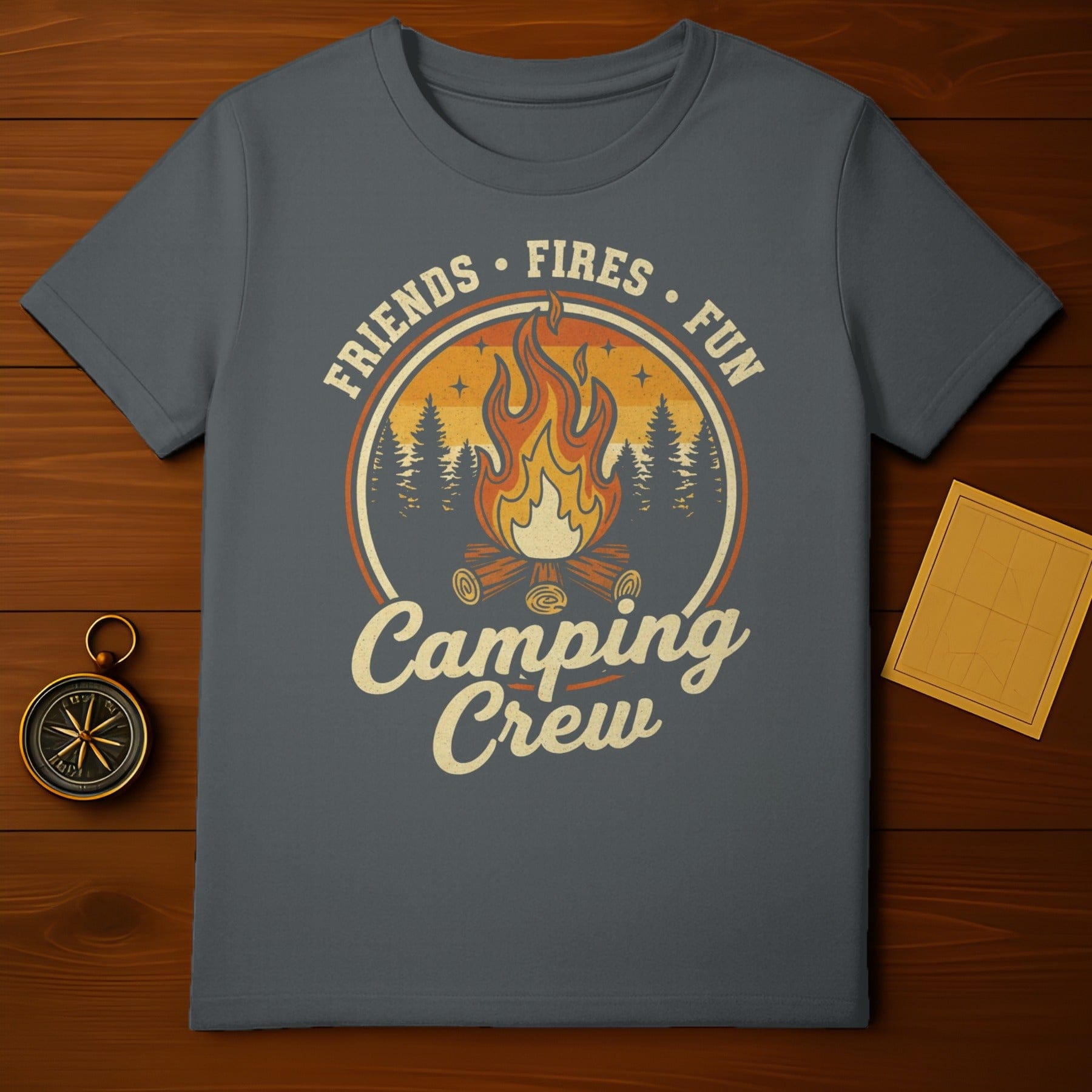 Friends Fires Fun Camping Crew T-shirt product