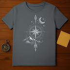 Celestial Compass Mountain Adventure T-Shirt