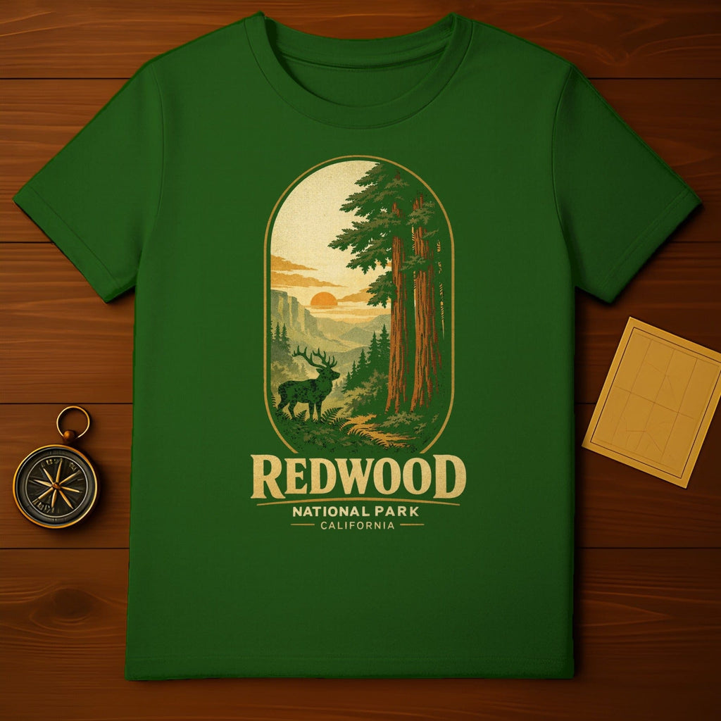 Redwood National Park California Wildlife T-Shirt