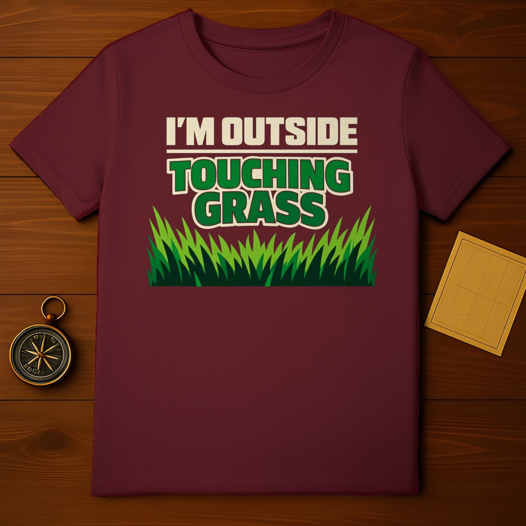 I'M OUTSIDE TOUCHING GRASS Funny Gamer Quote product type
IM OUTSIDE, TOUCHING GRASS, Funny Quote, Gamer Humor, Internet Meme, Outdoor Fun, Nature Lover, Sarcastic Tee, Social Commentary, Introvert Style, Graphic Shirt, Casual Apparel, Unique Design, Statement Top, Humorous Gift, Viral Phrase, Green Grass, Digital Detox, Offline Vibes, Pop Culture