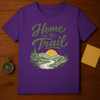 Home Is The Trail Scenic Nature Themed Shirt