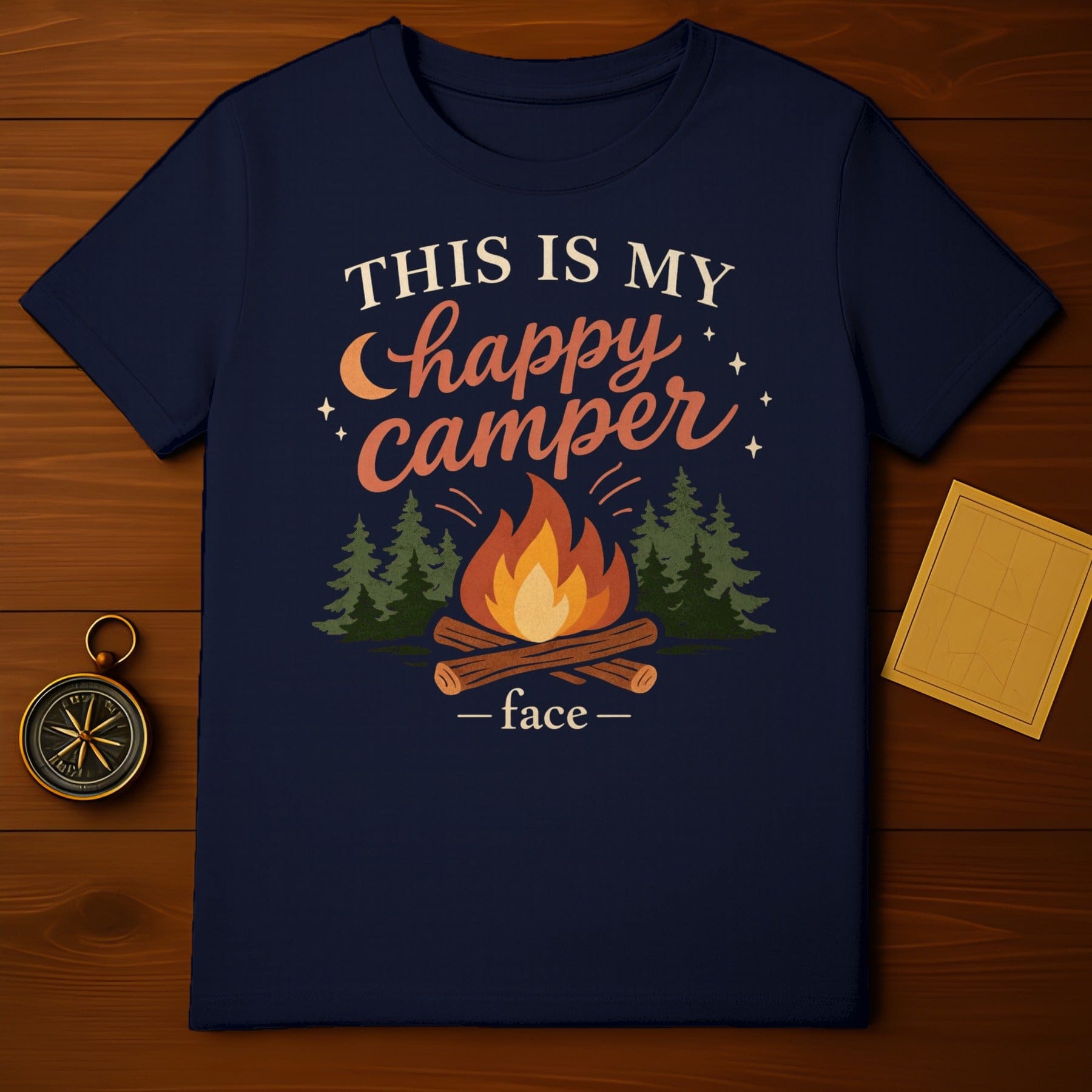 THIS IS MY Happy Camper Campfire Fun Face product type