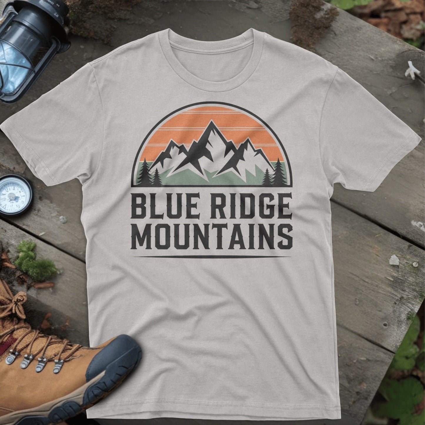 Vintage Blue Ridge Mountains Adventure T-shirt product type