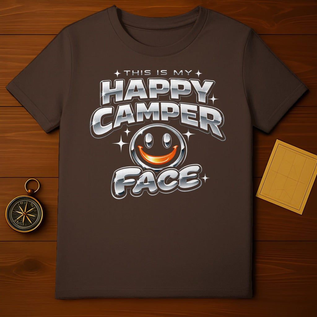 THIS IS MY HAPPY CAMPER FACE design product type
Happy Camper, Camping Life, Outdoor Fun, Adventure Time, Nature Lover, Travel Gear, Funny Design, Quote Shirt, Slogan Tee, Smiley Face, Happy Vibes, Camper Humor, Explorer Gift, Wanderlust Gear, Vacation Mode, Graphic Print, Shiny Text, Retro Look, Campfire Ready, Outdoorsman