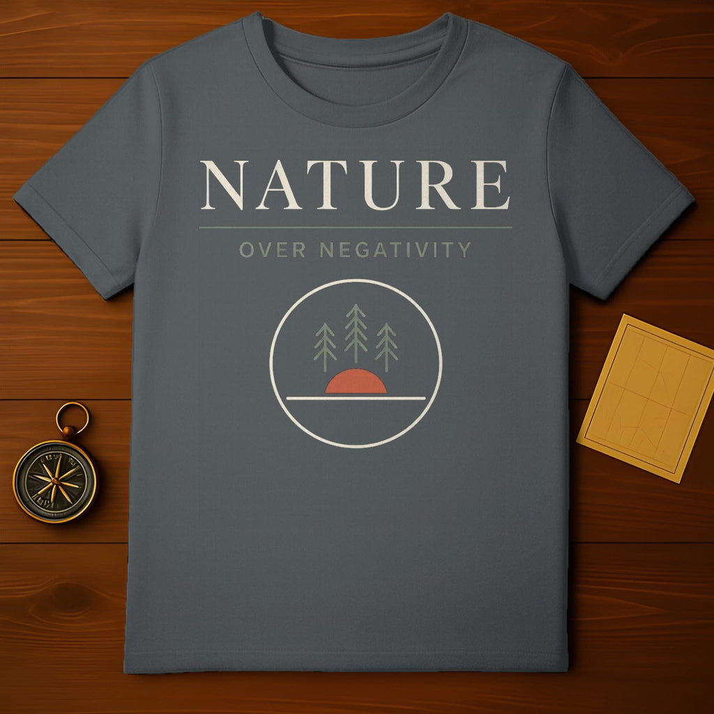 NATURE OVER NEGATIVITY outdoors scene graphic design product type