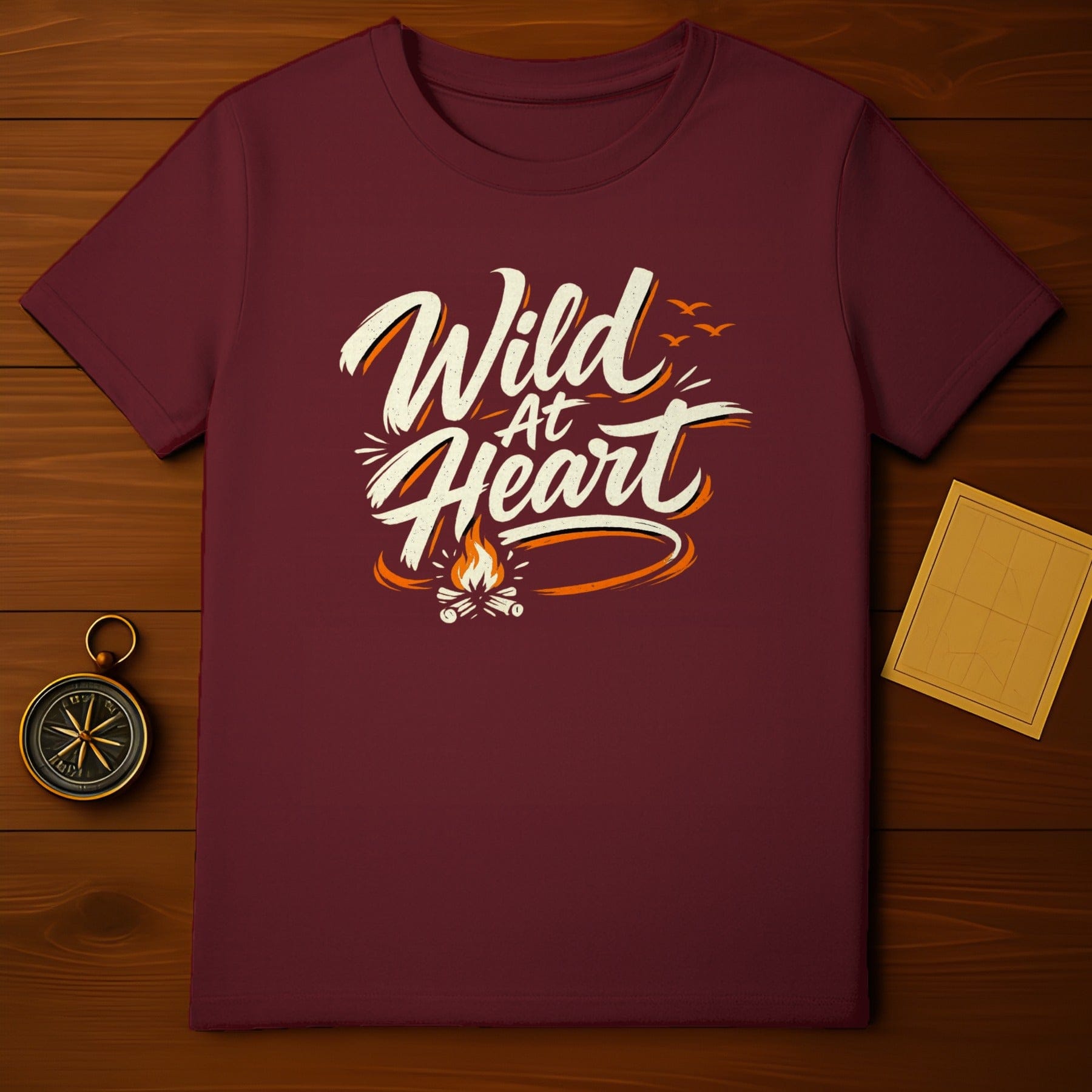 Wild At Heart Graphic T-Shirt for Adventure Lovers