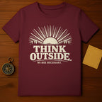 Think Outside No Box Necessary Graphic T-Shirt
