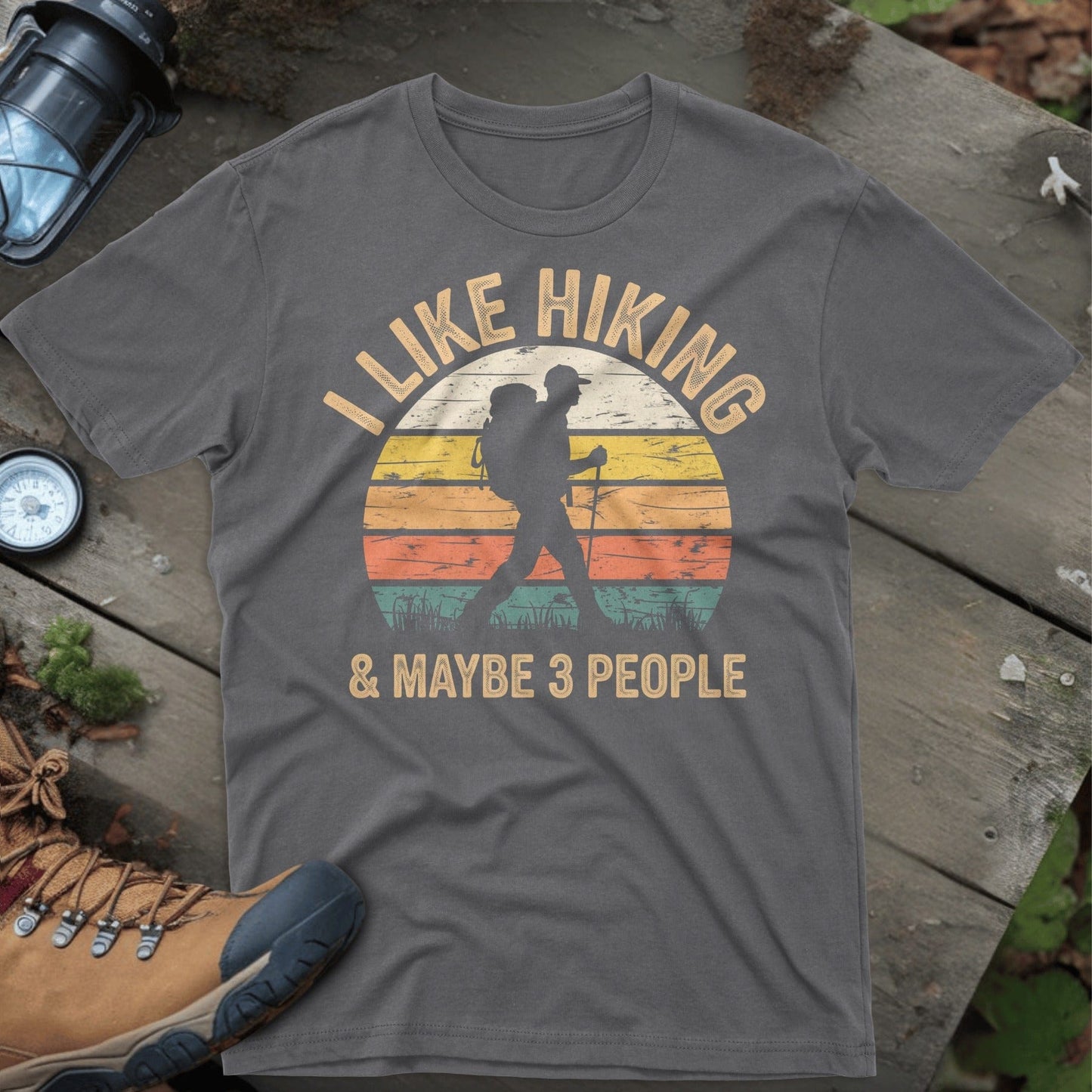 I Like Hiking And Maybe 3 People T-shirt product type