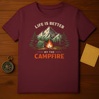 Life Is Better By The Campfire Graphic Tee