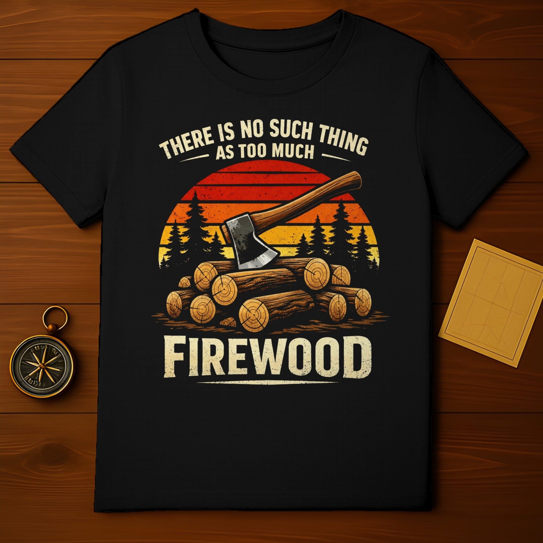 There Is No Such Thing As Too Much Firewood Shirt