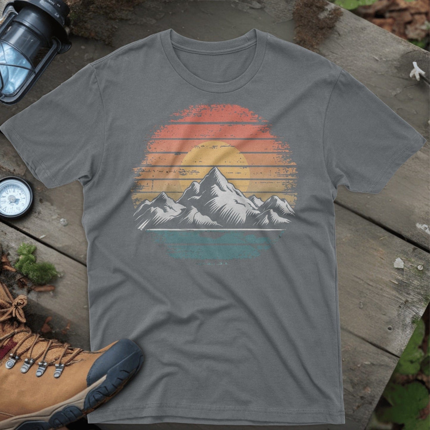 Vintage Mountain Scenic Graphic T-Shirt product type