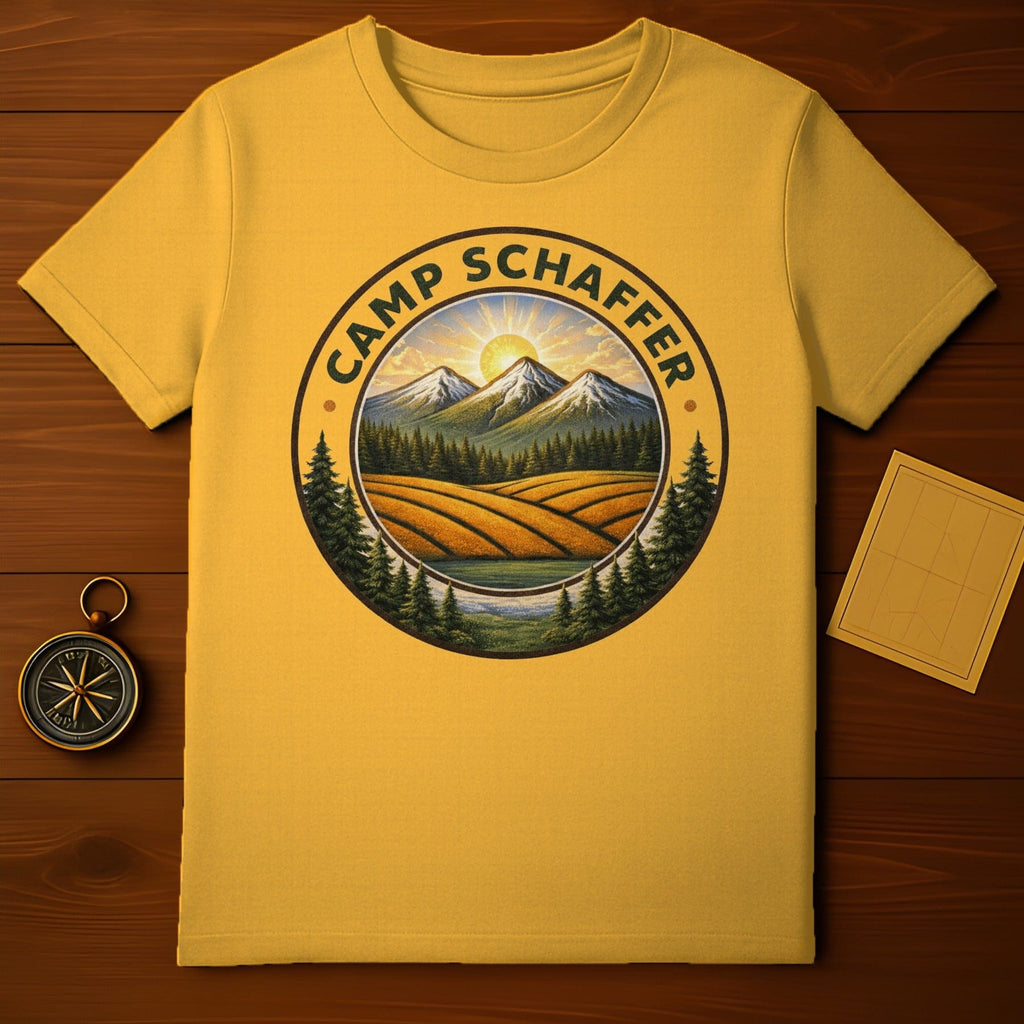 Camp Schaffer Mountain Sunrise Graphic T-Shirt
