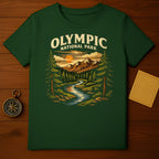 Olympic National Park Scenic Graphic T-Shirt Product