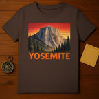 Yosemite El Capitan Sunset Mountain Graphic product type