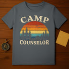 Retro Camp Counselor Shirt Outdoor Adventure Tee